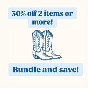 30% off bundles of 2 or more items!!